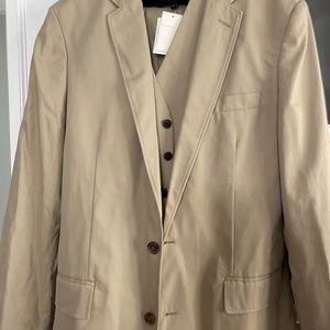 J crew mens # piece suit